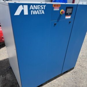 New Surplus Iwata 30 HP, Oil-free Rotary Compressor Package