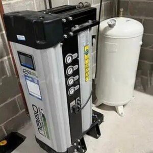 Reconditioned 2019 Nano Model GEN2-1110 Nitrogen Generator C/W Receiver Tank