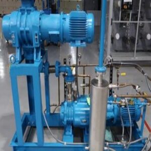Reconditioned MD Tuthill/Kinney Model MB850-GAL2CVCOO-B, Two-stage Vacuum Pump Package