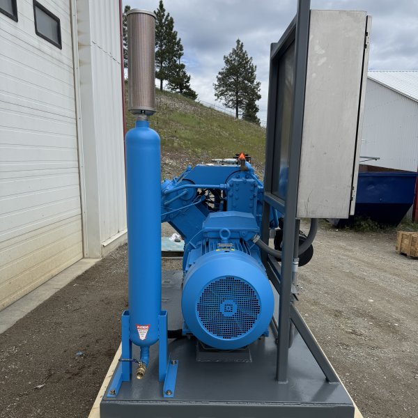RECONDITIONED COMPAIR MAKO MODEL 5437 HIGH PRESSURE AIR OR INERT GAS COMPRESSOR - Image 4