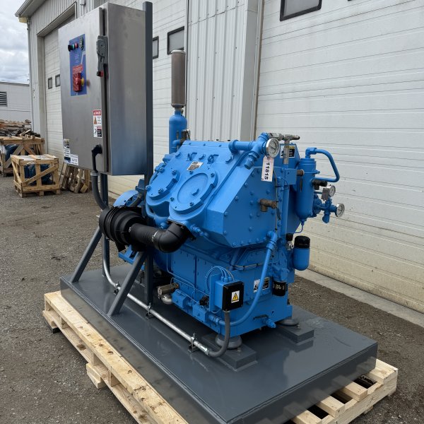 RECONDITIONED COMPAIR MAKO MODEL 5437 HIGH PRESSURE AIR OR INERT GAS COMPRESSOR - Image 3
